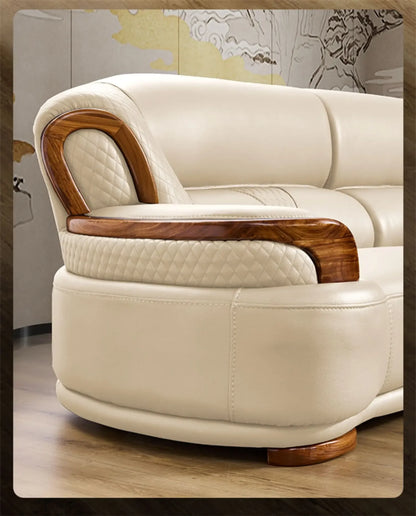 Head Layer Cowhide Living Room Sofas Luxury Single Modern Lazy Chaise Nordic Lounge Divani Da Soggiorno