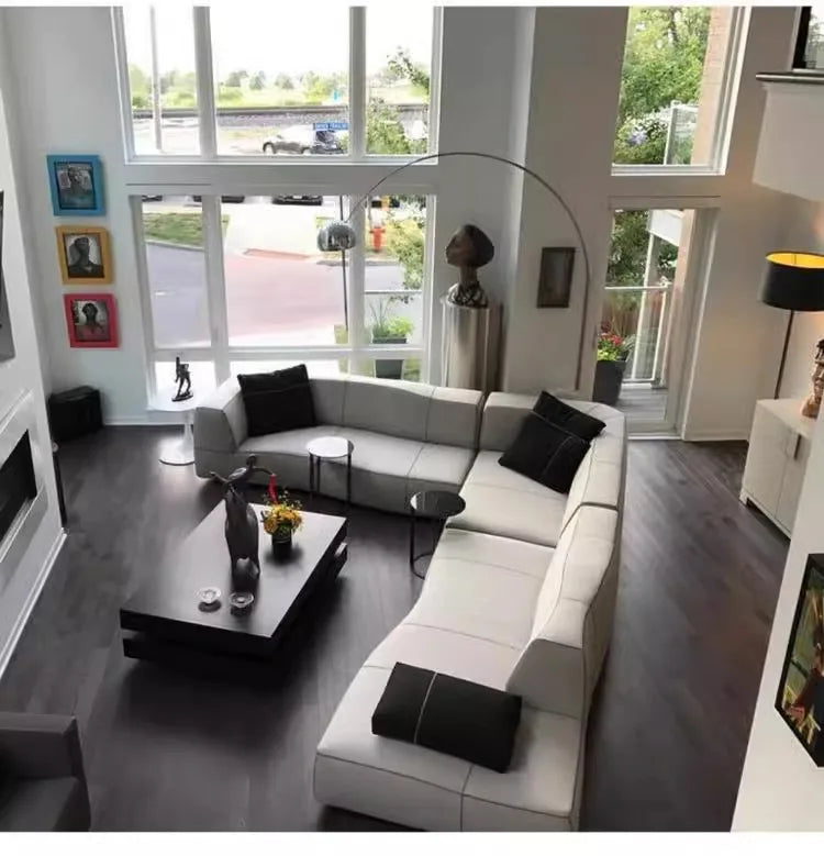 Italian fabric sofa, modern simplicity, free combination of module corners