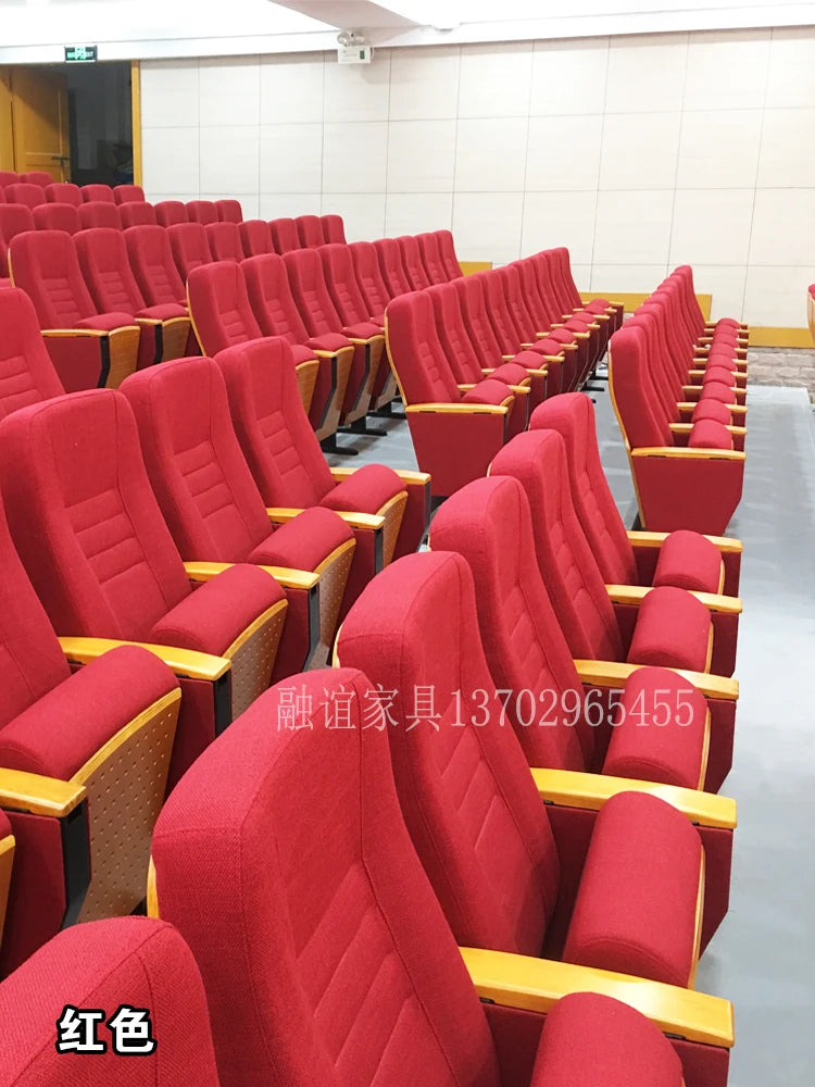 HT meeting room with row chairs Cinema School ladder classroom Aluminum alloy academic lecture hall seat
