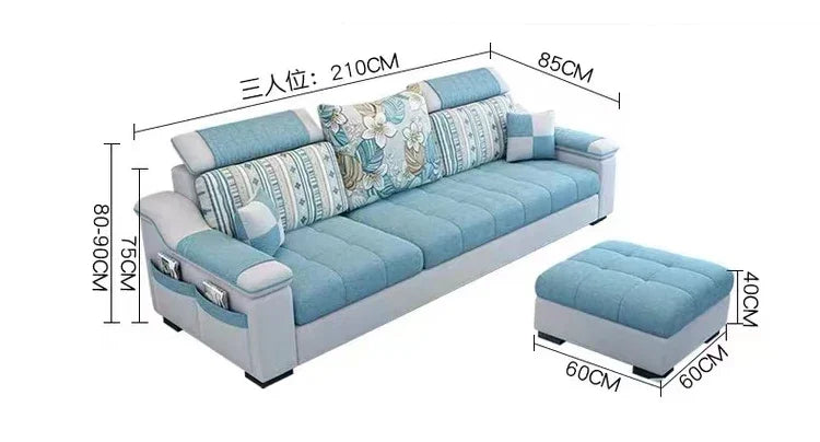 Balcony Events Living Room Sofas Ergonomic Arm Cute Salon Comfortable Living Room Sofas Relaxing Divano Ornaments Home Decor