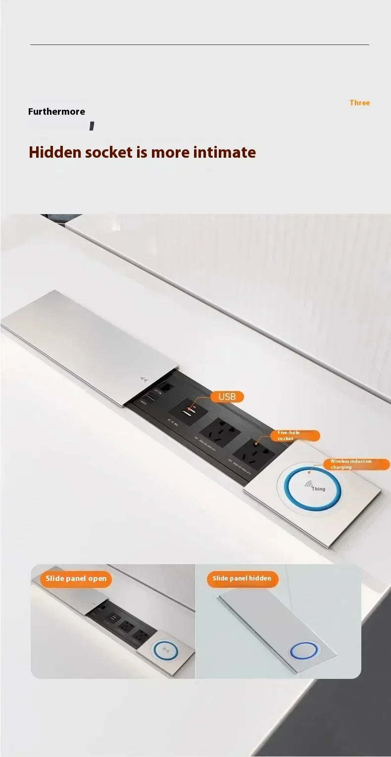 Luxury Long Office Desk Modern Design Storage Multifunctional Office Desk Display Minimalist Mesas Escritorio Trendy Furniture