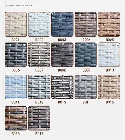 Terrace Garden Rattan Outdoor Chair Leisure Tea Table Patio Outdoor Furniture Set Outdoor Table and Chairs Garden Furniture Sets