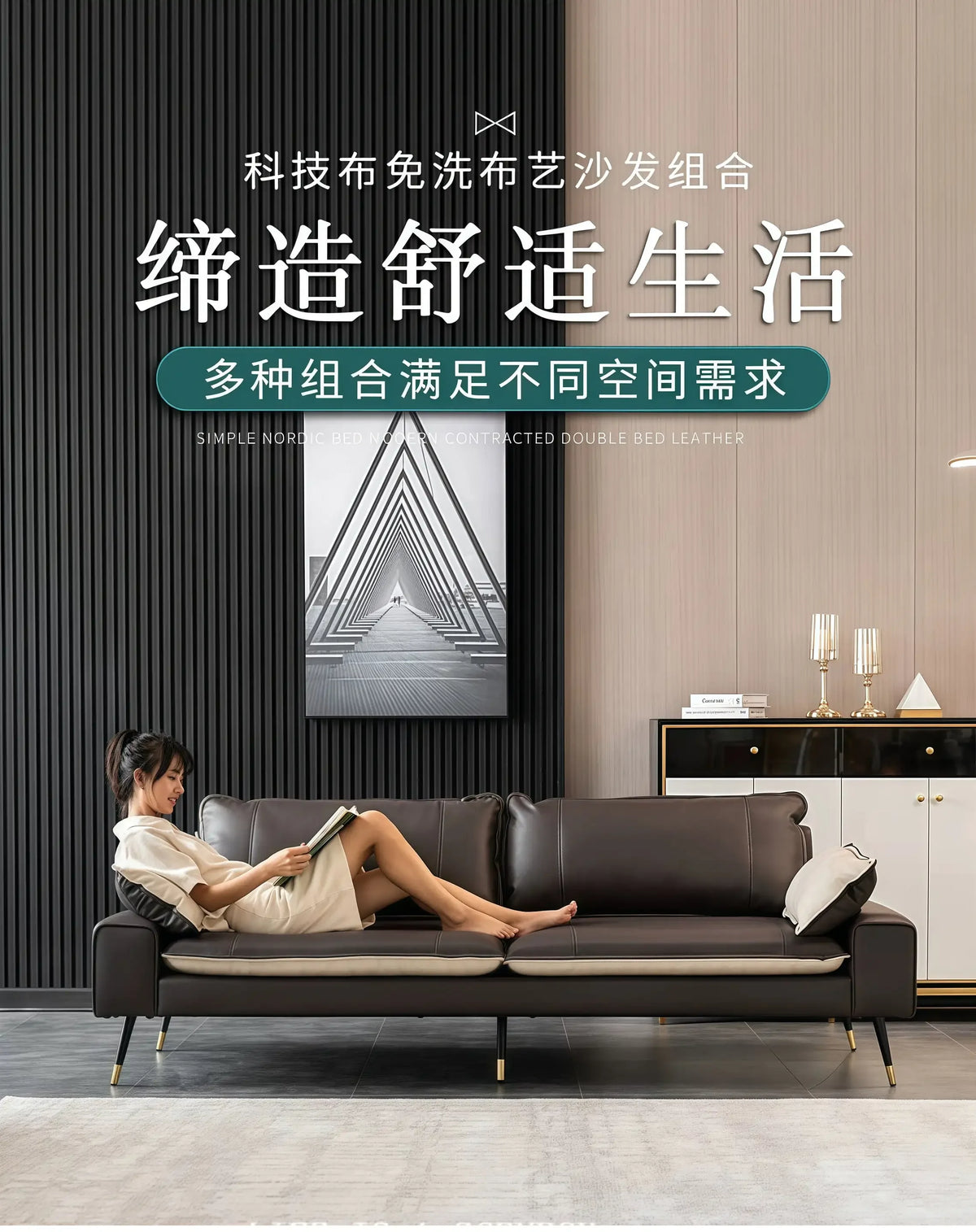 Sofa Bed Transformer Foldable Compression Small Space Furniture Clearance Sofa Beds Armchair Sleeper Recliner Multifunctional