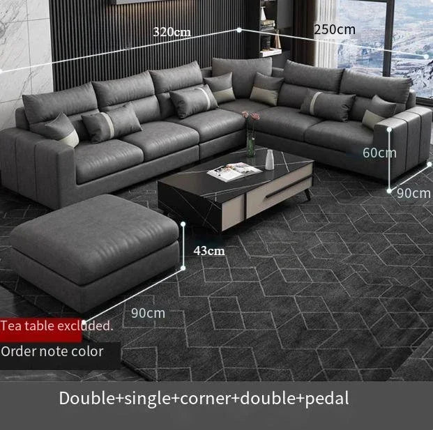 Designer Sectional Living Room Sofa Set Luxury Floor Fluffy Big Sofa Lazy Couch Modular Puff Canape Salon Home Furniture