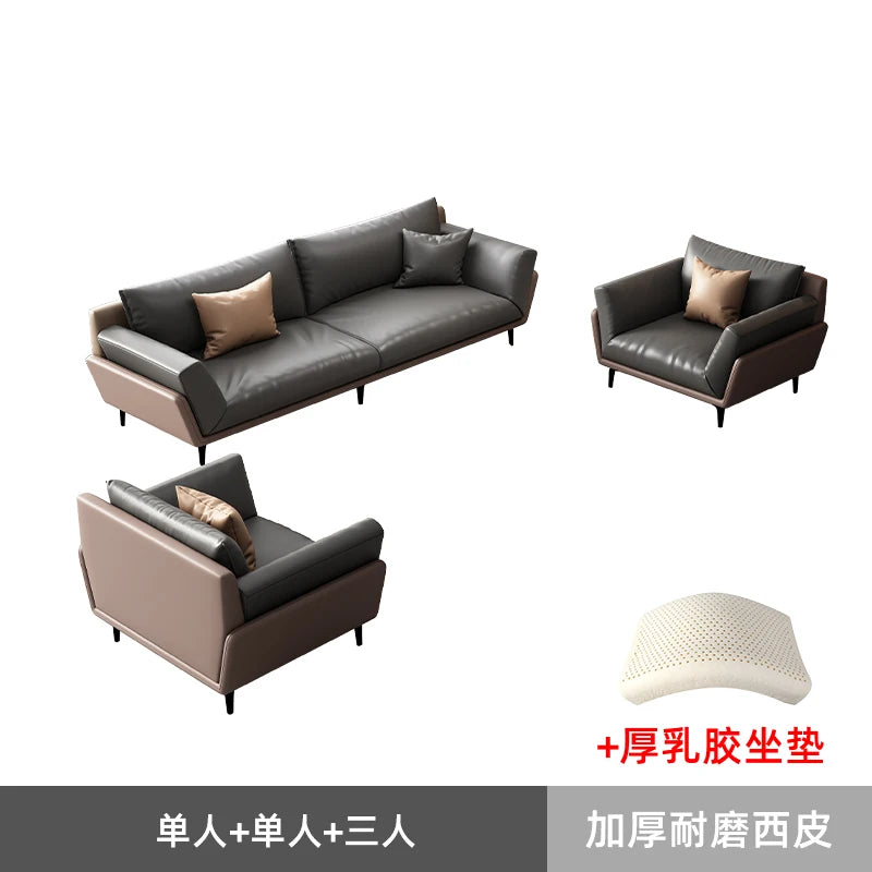 CP office sofa coffee table combination simple modern business rest reception