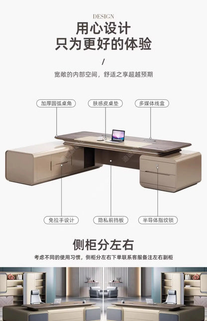 Desk Office Student Table Study Supplies Accessories Reception L Shaped Conference Escritorios De Computadora Desks Offer