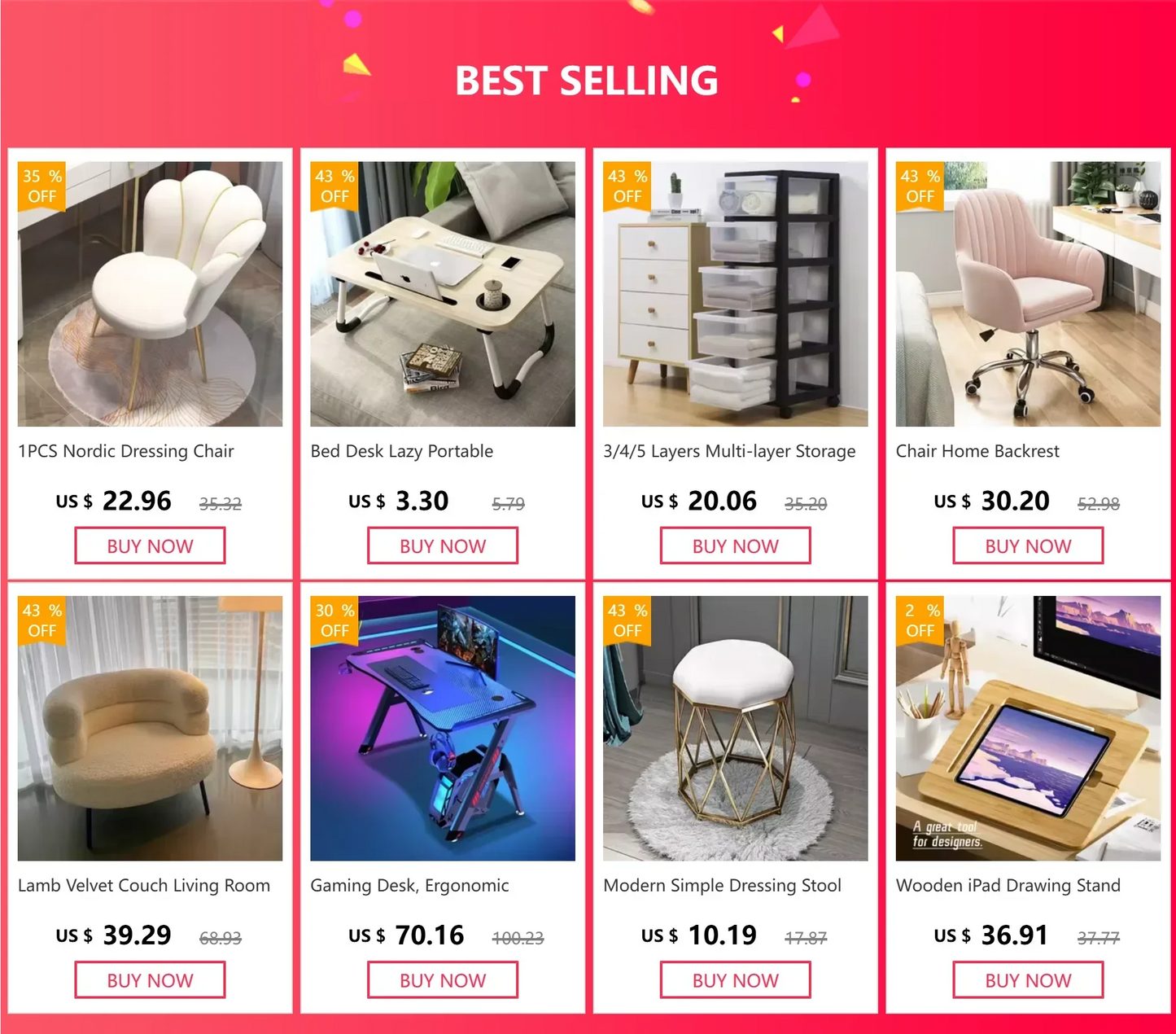 Chair Home Backrest Comfortable Long-Sitting Office Chair College Student Girl Dormitory Study Chairs Makeup Chair Computer