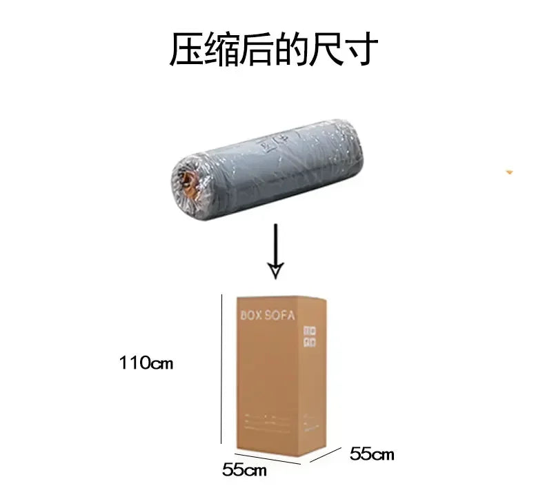 A  Recliner Sofas Minimalist 2 Seater Vacuum Sponge Sofa Compressed Lounge Woonkamerbanken Furniture For Home