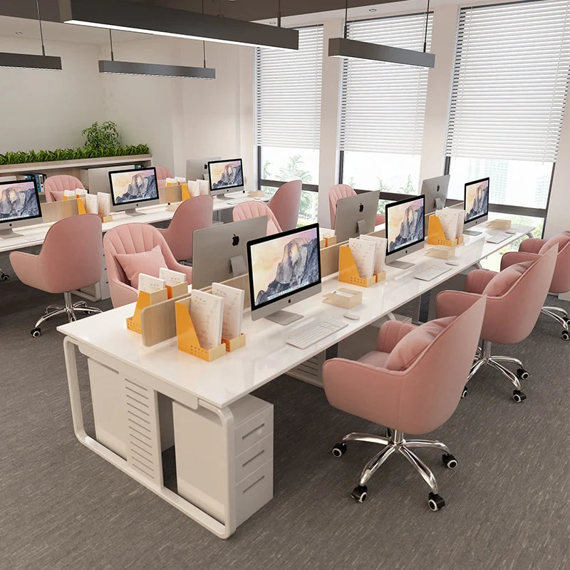 Modern Computer chair home comfort sedentary backrest casual office seat girl cute bedroom student desk turn chair