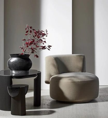 For Luxury Nordic Leisure Chair Living Room Single Sofa for Home Hotel Restaurant Stylish Velvet Accent Chair