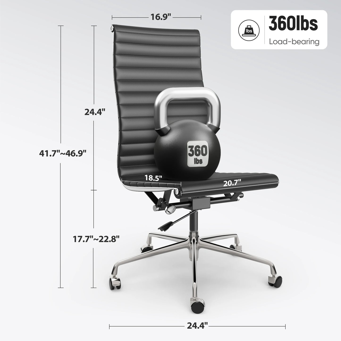 Office chairs Ergonomic Office Chair Mesh Back Lumbar Support Flip-Up Armrests Reclining Adjustable Height for Home Office Desk