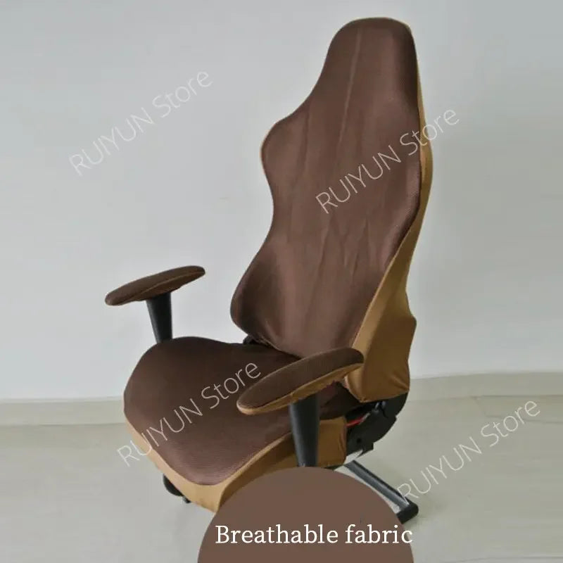 Hot Sale Office Chair Slipcover Spandex Seat Cover for Computer Chair Slipcover Armchair Gaming Chair Cover(no Chair)