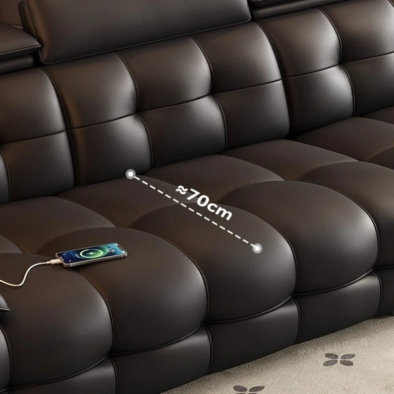 Modern Luxury Lawrence Sofa Leather Living Room Sofas Couch Armchair Home Furniture Leisure Sofa Armchairs Chaise Lounges