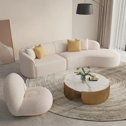 Vintage European Living Room Sofa New In Curved Designer High Quality Couch Plus Size Unusual Sofa Para Sala Bedroom Furniture