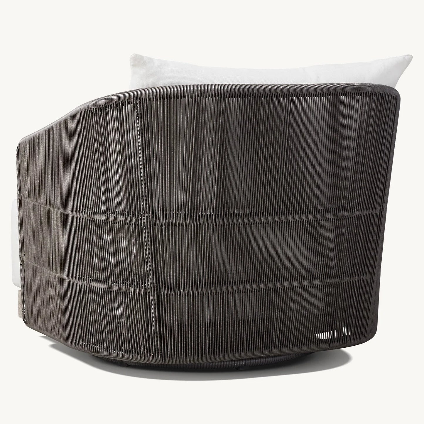 Outdoor rattan sofa courtyard preservative wood villa hotel outdoor teak rattan leisure sofa combination