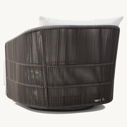 Outdoor rattan sofa courtyard preservative wood villa hotel outdoor teak rattan leisure sofa combination