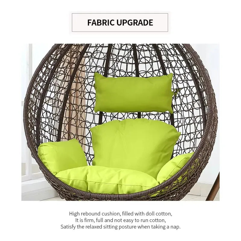 New Style Patio Swings Indoor Hanging Swing Chair Outdoor Furniture Bedroom Garden Nest Egg Chair Customized