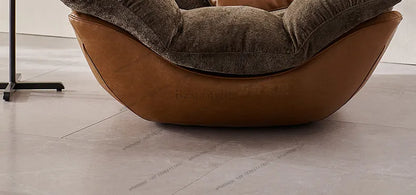 Italian light luxury designer creates reclining chair Italian modern simple living room leisure chair