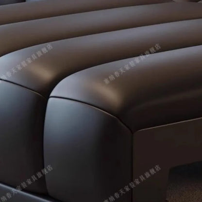 Europe Floor Living Room Sofa Classic Minimalist Lazy Luxury Living Room Sofas Elegant Leather Divani Da Soggiorno Furniture