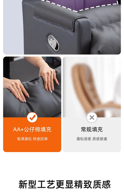 Armchair Ergonomic Office Chairs Meeting Boss Modern Recliner Office Chair Swivel Adjustable Office Furniture Silla Oficina LLOC