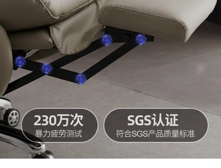 Smart Electric Executive Office Chair with Ventilation - Reclining Massage CEO Chair for Home Professional Use Furniture JT40