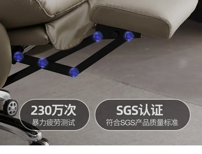 Smart Electric Executive Office Chair with Ventilation - Reclining Massage CEO Chair for Home Professional Use Furniture JT40