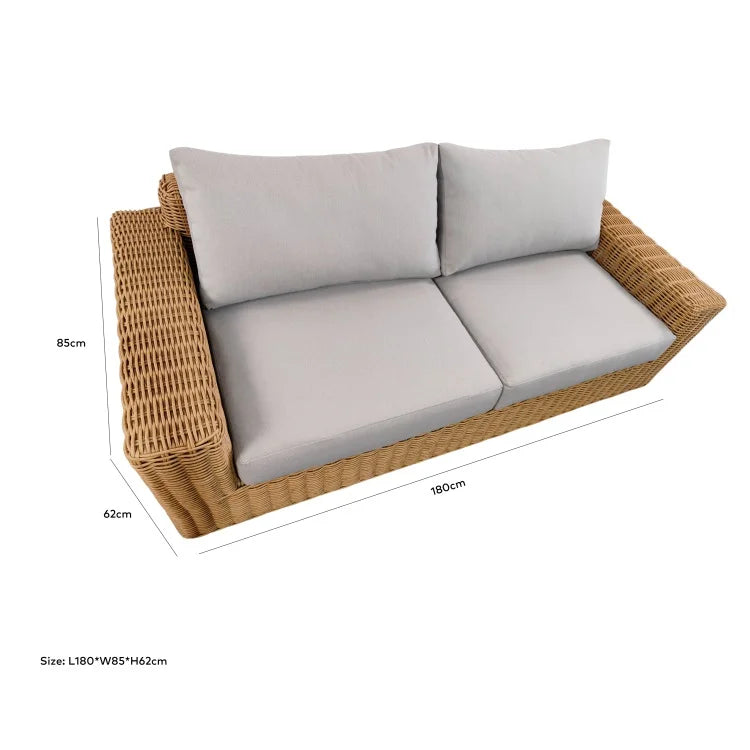 New Arrival Outdoor Rattan Sofa Set Morden 4PCS Sofa Set With Cushion for Garden Patio