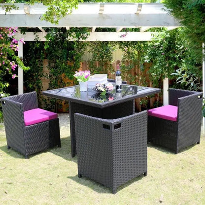 Balcony tables and chairs rattan chairs imitation rattan outdoor furniture outdoor High Quality