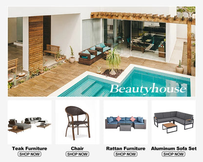 Wholesale Price Rattan Classic Outdoor Furniture Rattan Garden Furniture Wicker Sofa Set Garden Corner Sofa Set