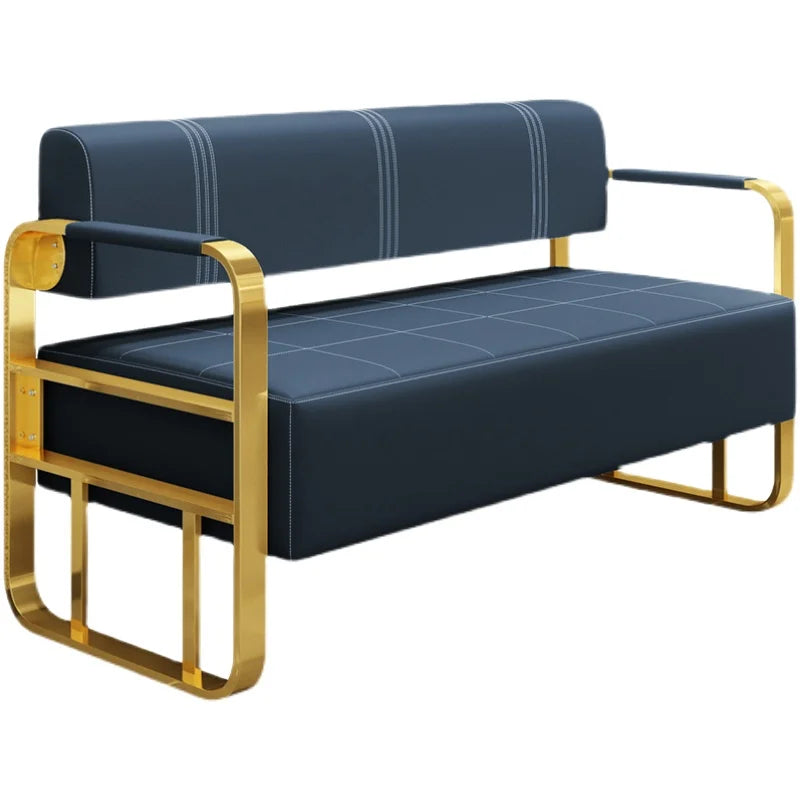 Office reception Small apartment sofa Barber shop Waiting chair Rental house Clothing beauty
