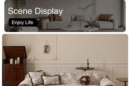 1 Piece Set Plant Stretchable Sofa Cover Non-slip Full Cover Dust Cover Bedroom Living Room Home Decoration 2/3/4 People