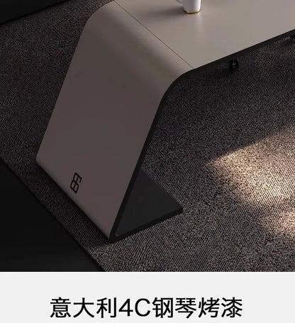 Luxury Paint Office Desk High-end Simple Modern Creative Boss Desk President Manager Mesas De Escritorio Office Furniture
