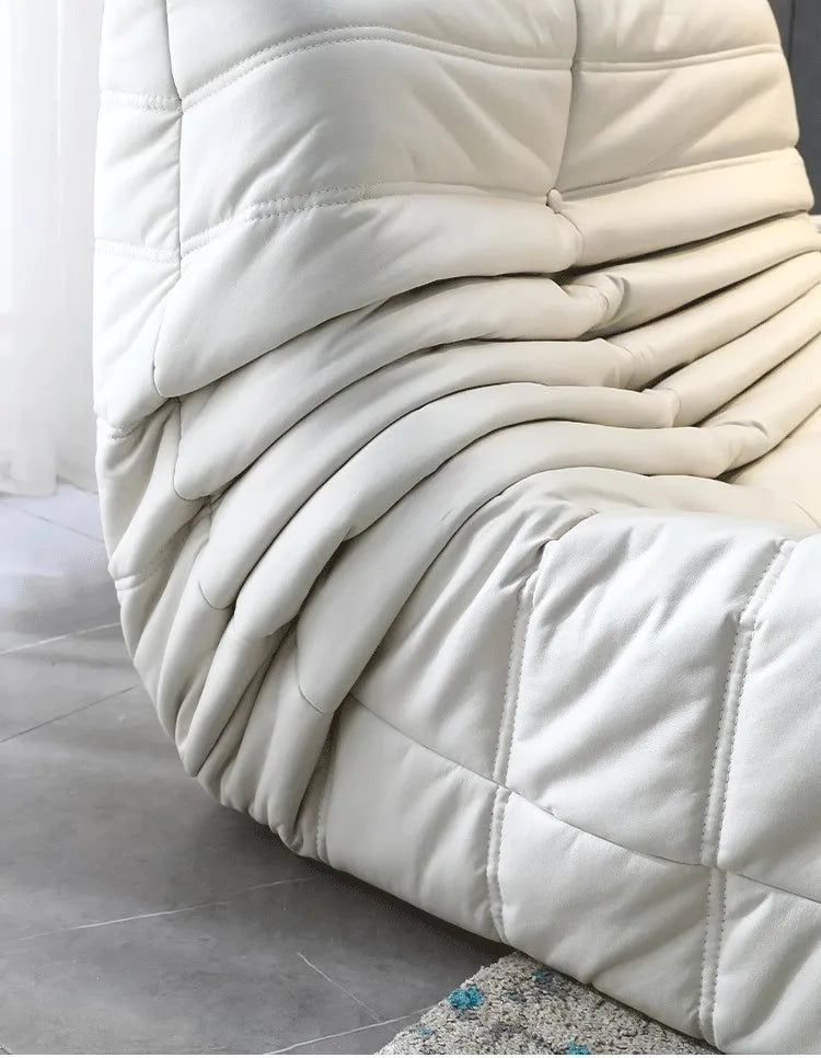 Caterpillar lazy sofa living room can sleep small apartment balcony can lie single sofa chair Internet celebrity tatami double