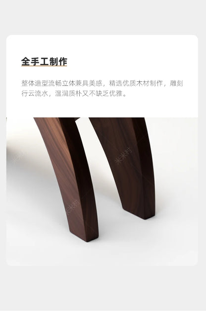 Nordic creative small stool high-end home stool strong and durable solid wood fashion shoe change solid wood seat stool