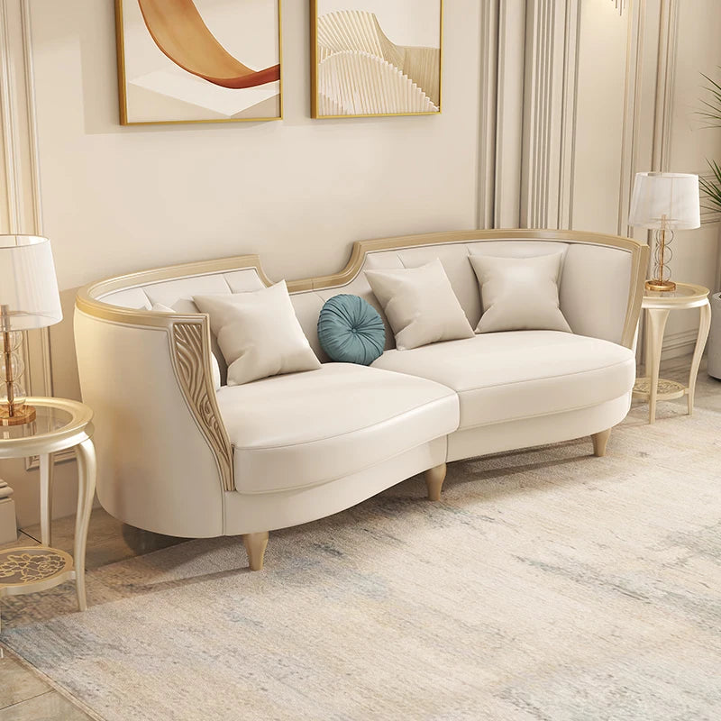 Designer American Luxury Sofa Sectional 2 Seater Modern Loveseat Sofa 3 Piece Divano Soggiorno Living Room Sectional Furniture