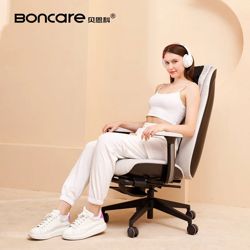 advanced computer chair swivel ergonomic chair cushion PU luxury with wheels office massage chair