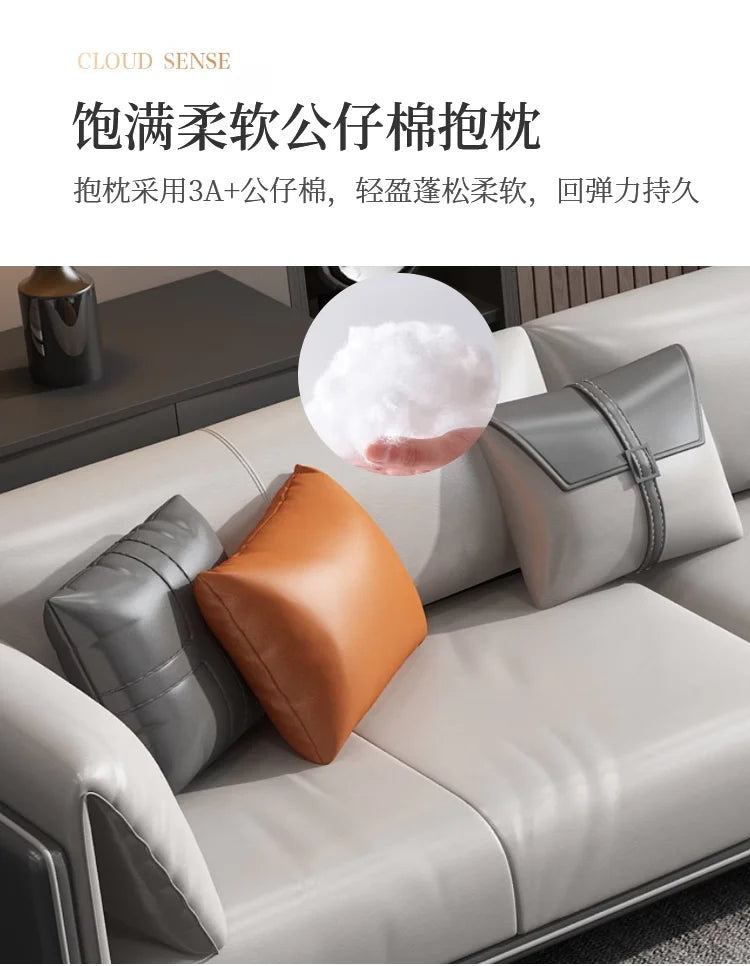 Minimalistic Elegant Sofa Nordic Style European L Shape Modern Lounge Sofas Living Room Modular Divani Da Soggiorno Furniture