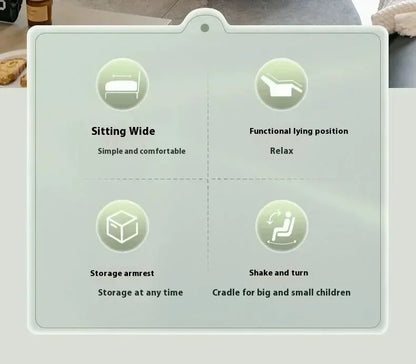 Lazy Sofa First-class Leisure Sofa Electric Intelligent Multifunctional Living Room Single Person Sofa Can Sleep and Lie Down