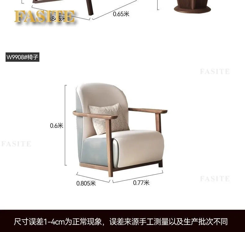 Solid wood sofa black walnut living room new new Chinese-style small apartment storage box body dual-purpose
