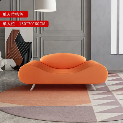 Nordic Relaxing Minimalist Modern Design Comfortable Living Room Sofas Elegant Light Luxury High-quality Simple Hotel Furniture