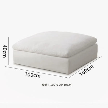 Vacuum compression cloud sofa lazy chenille fabric small apartment living room free combination module sofa furniture