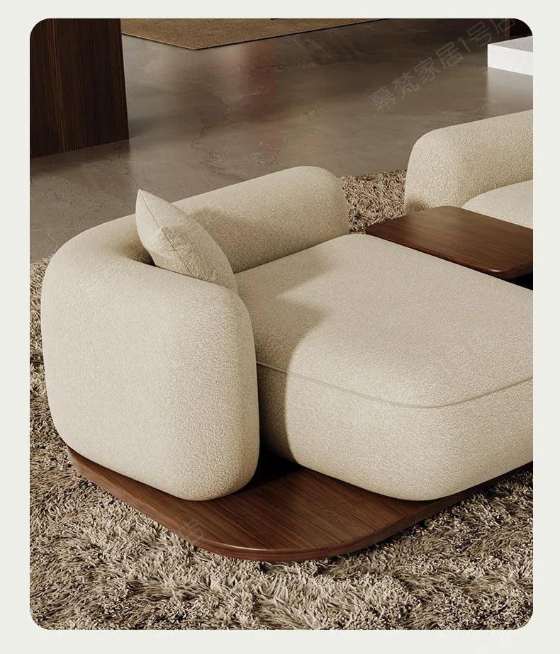 #Modern Modular Sectional Sofa for Living Room Cloud Soft Fabric Comfy Sleeper Couch Customizable Home Furniture