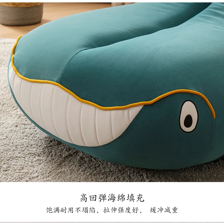 ss7304 Shark Swivel Chair Animal Leisure Small Apartment Simple Home Whale Sofa