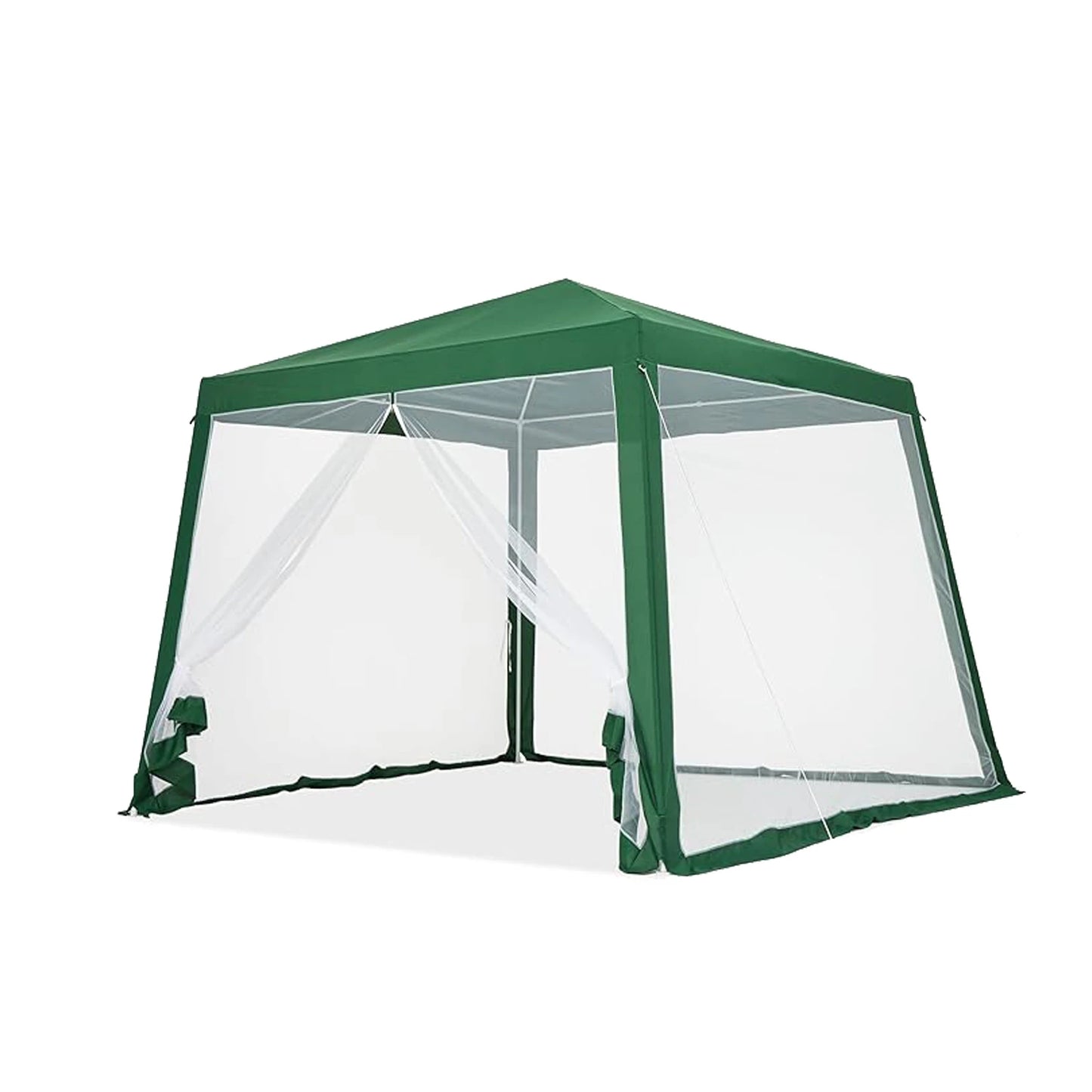 Easy Pop-Up Canopy, Outdoor Screen Tent with Mesh Mosquito Netting Side Walls, Pop Up Tent, Waterproof for Camping Party Yard