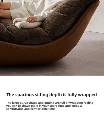 Creative Modern Simple Living Room Leisure Chair Lazy Sofa Bedroom Premium Chair