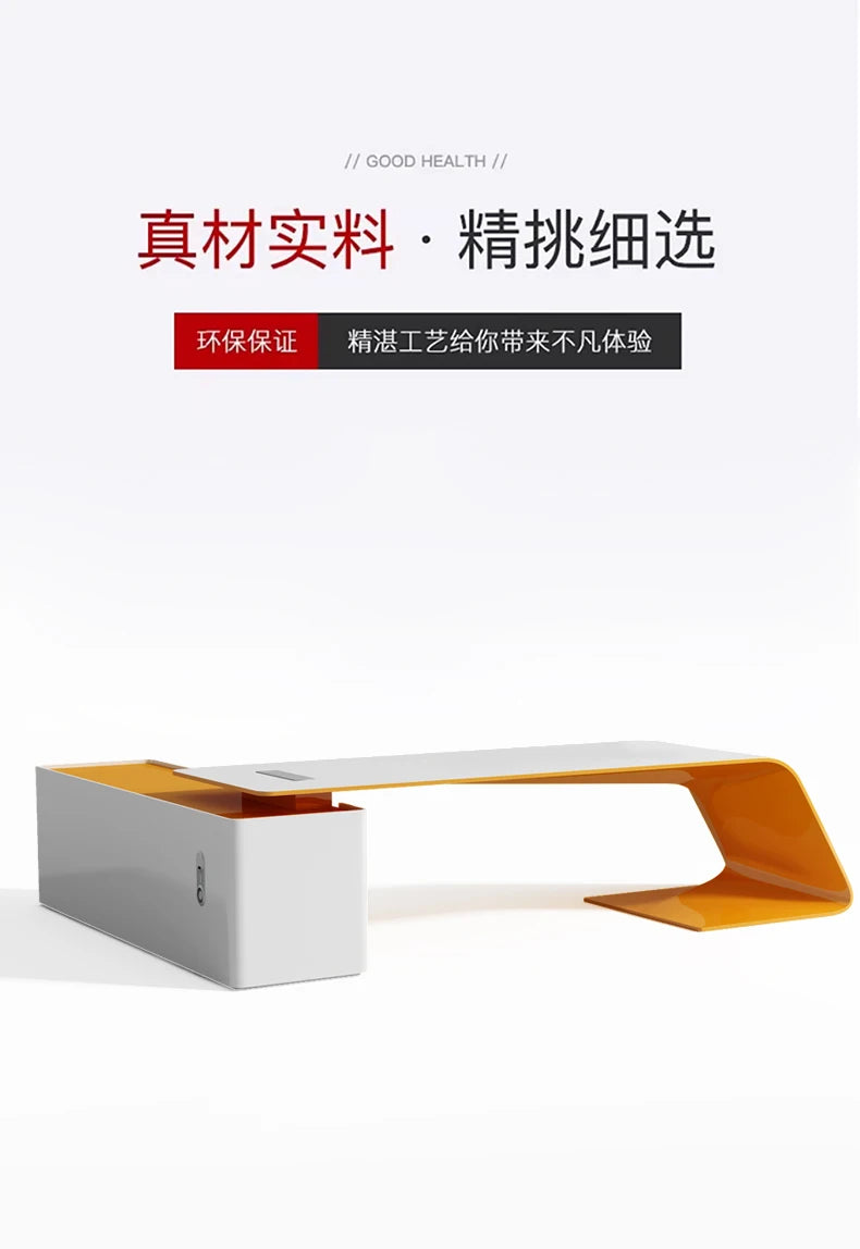 Big Wooden Executive Office Desk White Storage Standing Cheap Executive Office Desk Luxury Corner Tisch Small Spaces Furniture