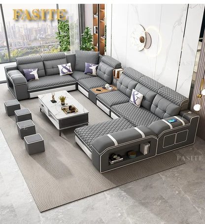 Durable Premium Quality Couch Pouf Living Room Sofas Futon Floor Designer Relaxing Filling Nordic Living Room