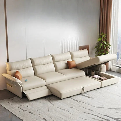 HHhot Sale Electric Beige Living Room Sofa Armrest Modern Luxury Living Room Sofas Recliner Sleeper Home Furniture