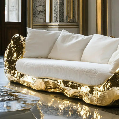 Art aesthetic sofa villa, modern light luxury furniture, high luxury