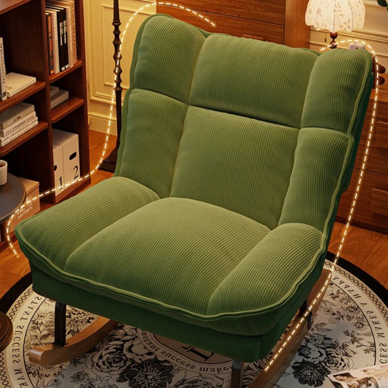 Rocking Reclining living room chairs comfortable exquisite modern minimalist Armchair soft backrest кресло home furniture